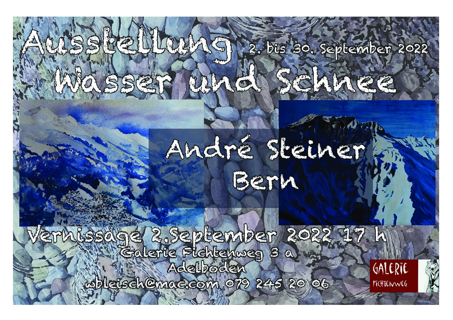 Einzelausstellung in Adelboden – Vernissage 2. September 2022